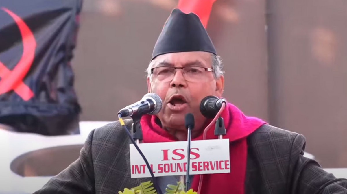 ओलीले पार्टीलाई विभाजन र बिर्सजनतर्फ लैजाने दुष्प्रयास गरेको झलनाथ खनालको आरोप