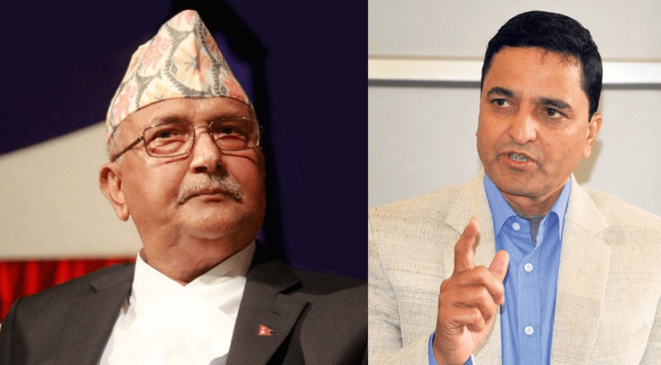 ओलीलाई धम्कीको भाषा नबोल्न भट्टराईको यस्तो छ चेतावनी