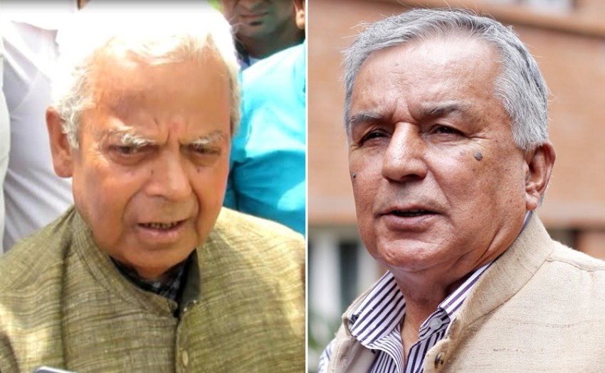 महन्थ ठाकुरलाई सरकार विस्थापनको पक्षमा एक हुन रामचन्द्र पौडेलको सल्लाह