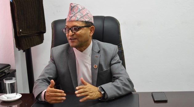 राष्ट्रियसभाका अध्यक्ष तिमिल्सिना र स्पेनका प्रथम उपप्रधानमन्त्री  काल्भोबीच भेटवार्ता