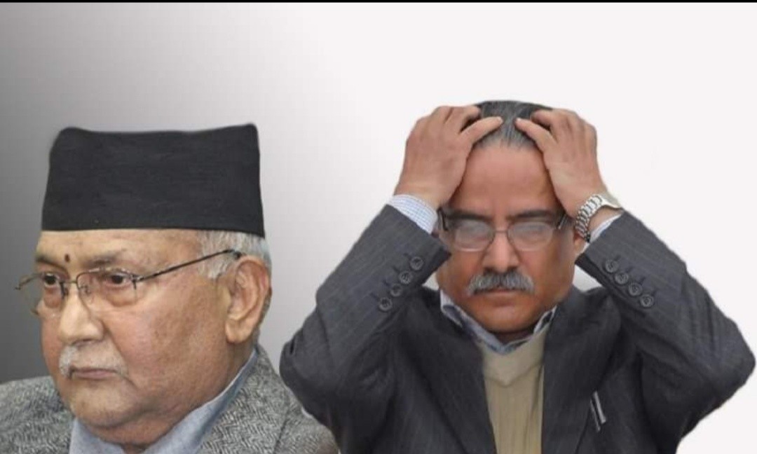 जसपा र कांग्रेसको निर्णयले ओली सरकार ढाल्न खोज्दा प्रचण्डलाई झड्का
