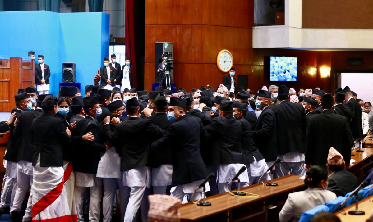 एमालेले निरन्तर अवरोध गरेपछि संसद्‌ अधिवेशन अन्त्य गर्ने सरकारको तयारी