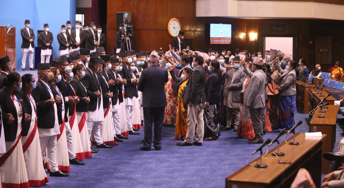 प्रतिनिधिसभाको आजको बैठकमा पनि अवरोध