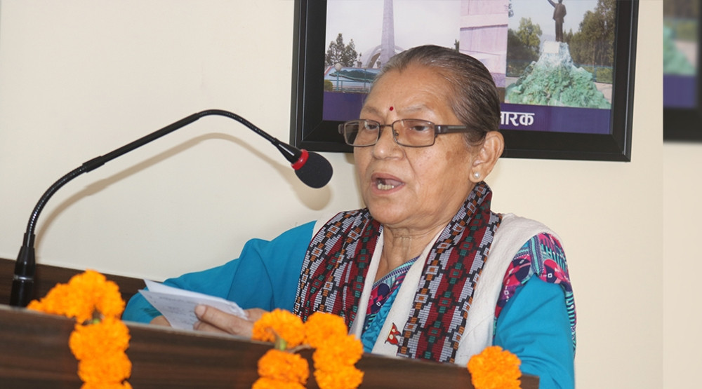 विश्वासको मत लिँदै बागमती प्रदेशकी मुख्यमन्त्री शाक्य