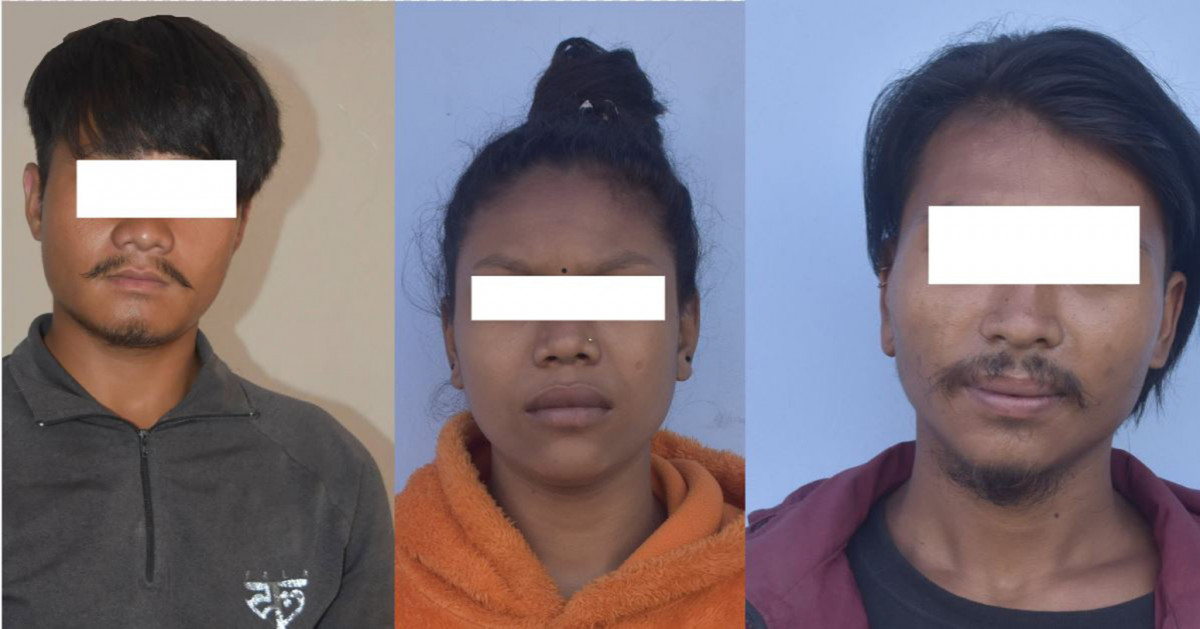 कमलाको हत्यामा संलग्न तीन अभियुक्त पक्राउ, अन्धविश्वासमा परी हत्या