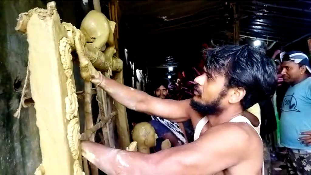 मूर्तिकार भन्छन्, 'महामारीमा कामविहीन बनेका थियौँ'