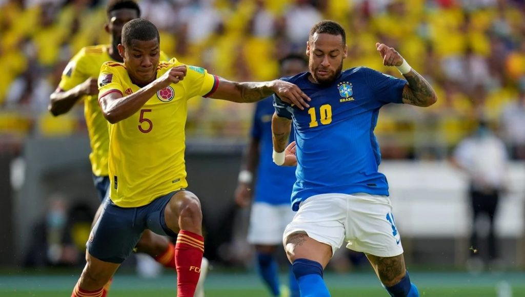 कोलम्बियासँग ब्राजिल रोकियो