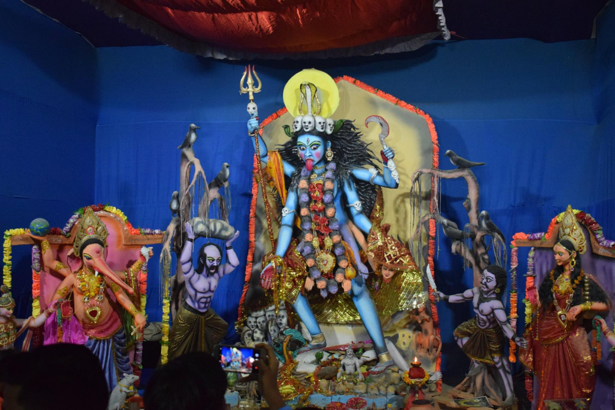 महोत्तरीको एकरहियामा एक दशक भन्दा बढि समय देखि भव्यताका साथ मनाउँदै आएको काली पुजाको निरन्तरता