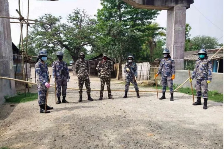 अबैध ढंगले नेपाल प्रवेश गर्न थालेपछि सीमामा कडाई