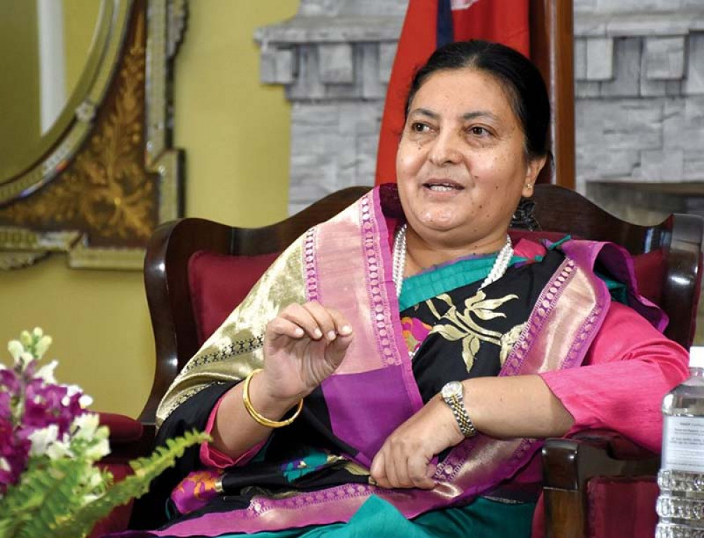 राष्ट्रपति भण्डारीद्धारा तिहारको शुभकामना सन्देश जारी !