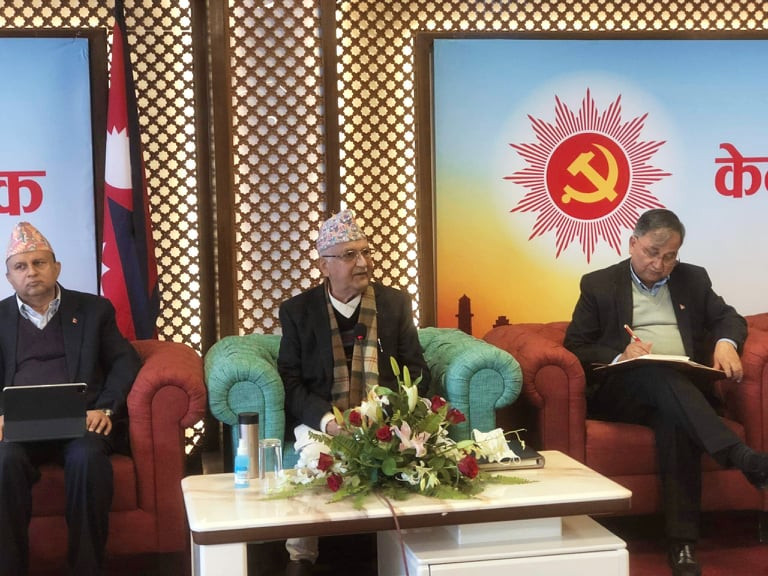 नेकपा एमालेको बैठक बस्दै, के–के छन आज छलफलका एजेन्डा?