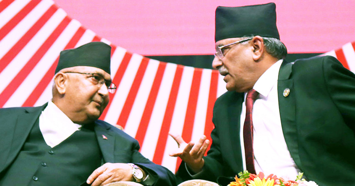 ओलीलाई  प्रचण्डको यस्तो चुनौती, माग्लान त माफी?