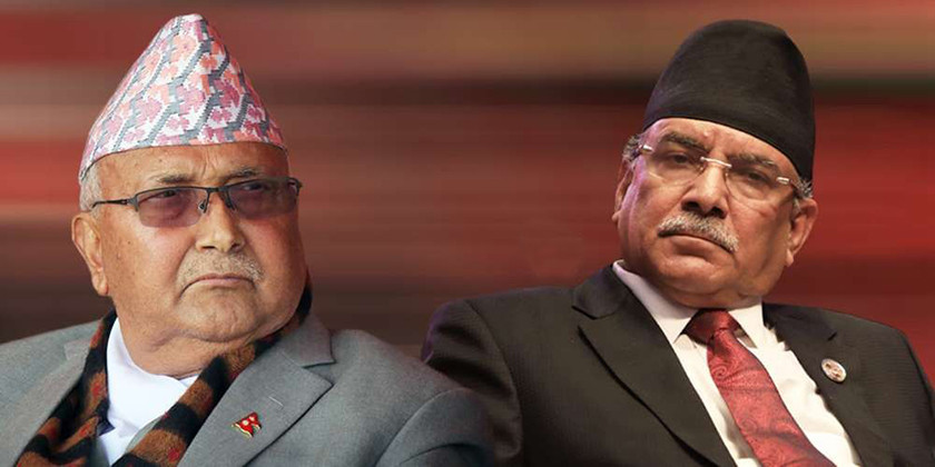 ओली अहिले पनि प्रतिगमनकै बाटोमा छ: प्रचण्ड