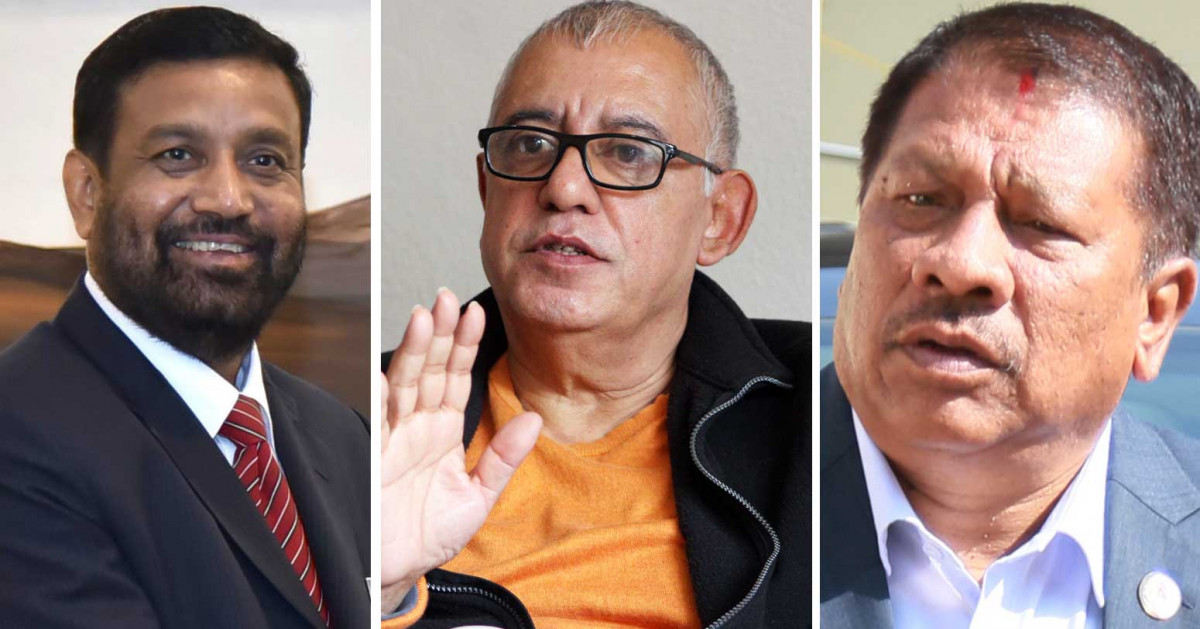 के यी तीन नेताहरु एक बन्लान त ?