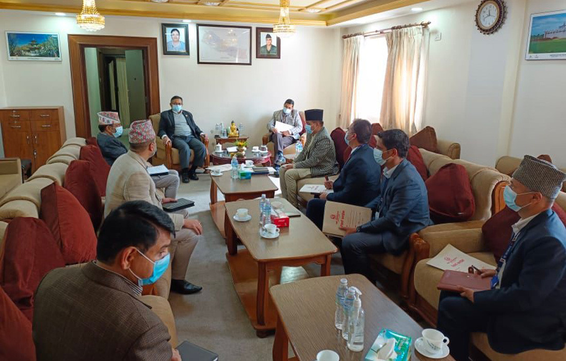  निर्वाचनलक्षित बजेटबारे गृहमन्त्री र अर्थमन्त्रीबीच छलफल