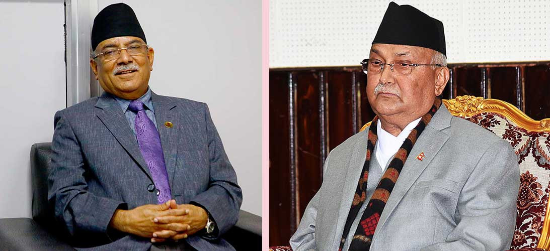 ओलीलाई प्रचण्डको फोन : के के भयो कुराकानी ?