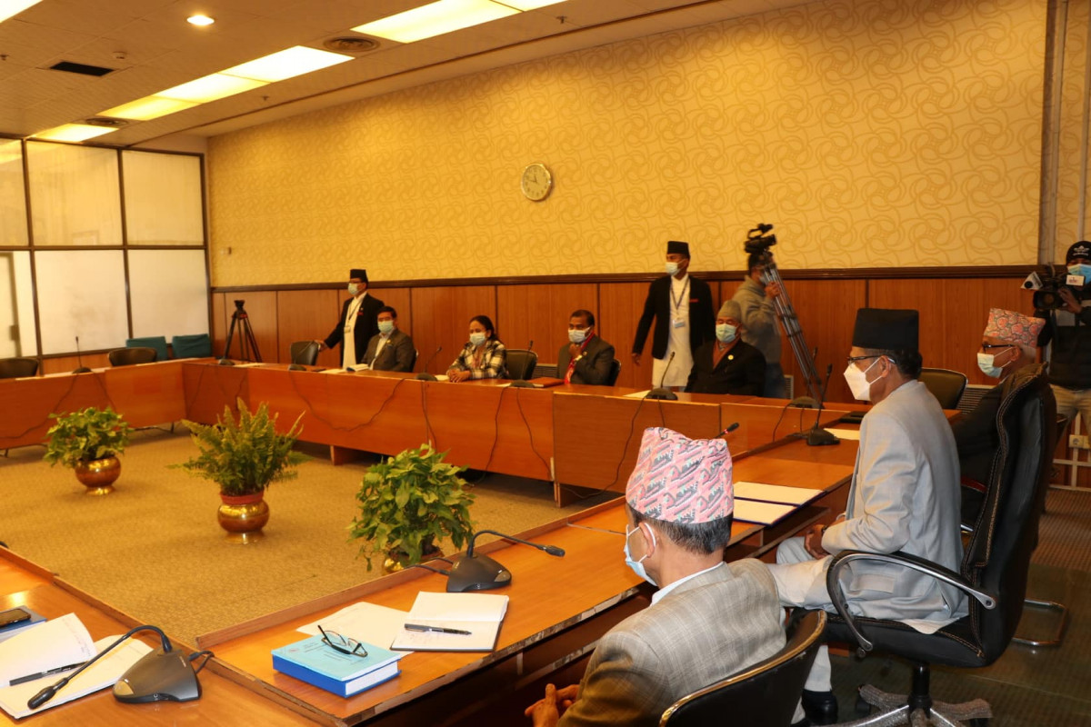 कार्यव्यवस्था परामर्स समितिको बैठक सुरू,एमाले भने सहभागी भएन