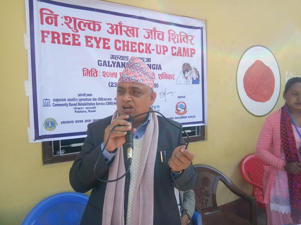 नगरवासीले नै मलाई फेरि पनि ‘तपाई नै मेयर उठ्नुपर्छ’ भनेर दवाव दिँदैछन्’– गल्याङ नगरपालिकाका मेयर भूपराज अधिकारी