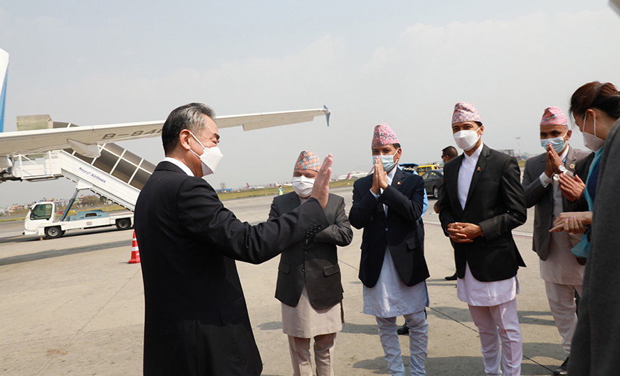 चिनियाँ विदेशमन्त्री वाङ यी स्वदेश फिर्ता