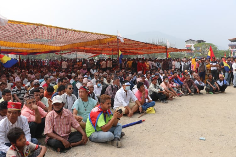 कमल थापाको गृहनगरमा राप्रपाको शक्ति प्रदर्शन