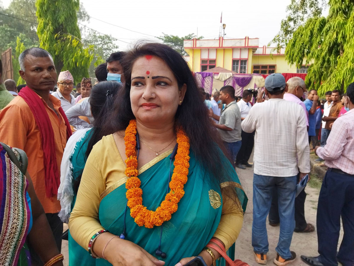 वीरगंज महानगरपालिकाको उपप्रमुखमा लोसपाकी नेतृ रम्भा मिश्रले दिइन् बागी उम्मेदवारी