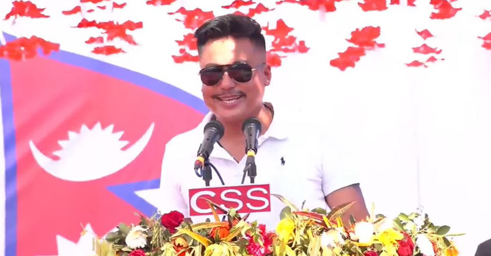 रेनुको प्रशंसा गरेपछि कलाकार सन्दीप विवादमा