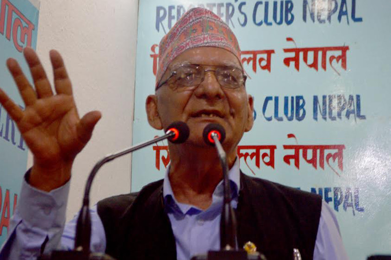 अबको निर्वाचनमा पाँचदलीय गठबन्धनको विकल्प छैन : चित्रबहादुर केसी