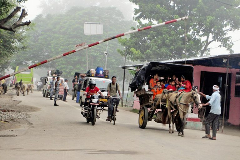 मंगलबार रातिदेखि ७२ घण्टा अन्तर्राष्ट्रिय सीमा नाका बन्द हुने