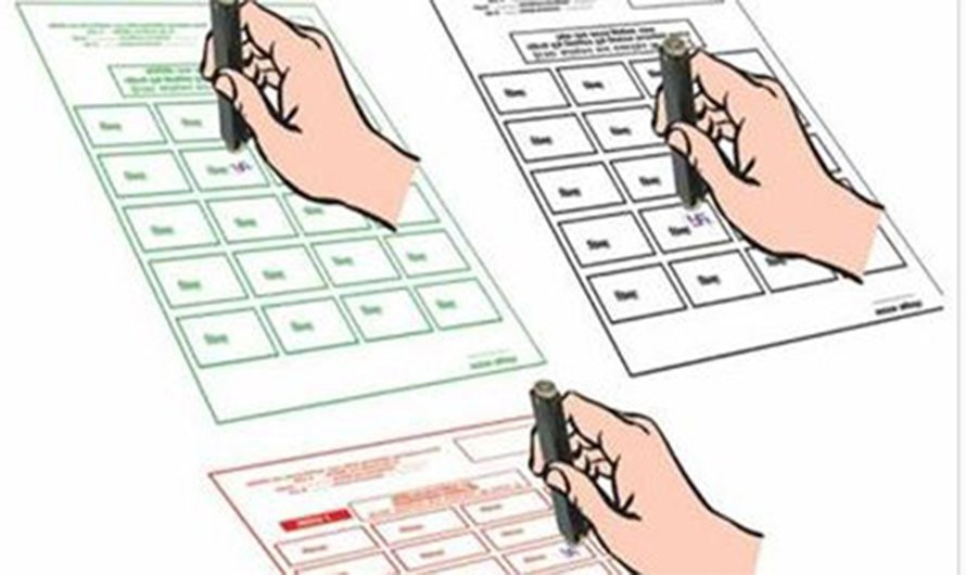 निर्वाचन अधिकृतले मतपत्रमा रातो, निलो वा हरियो मसी प्रयोग गर्न आयोगको निर्देशन