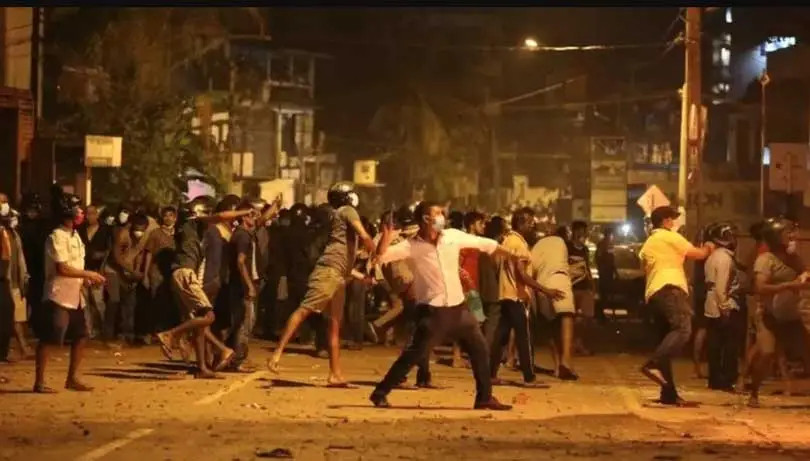 श्रीलंमा कानून उल्लंघन गर्नेलाई गोली हान्ने आदेश