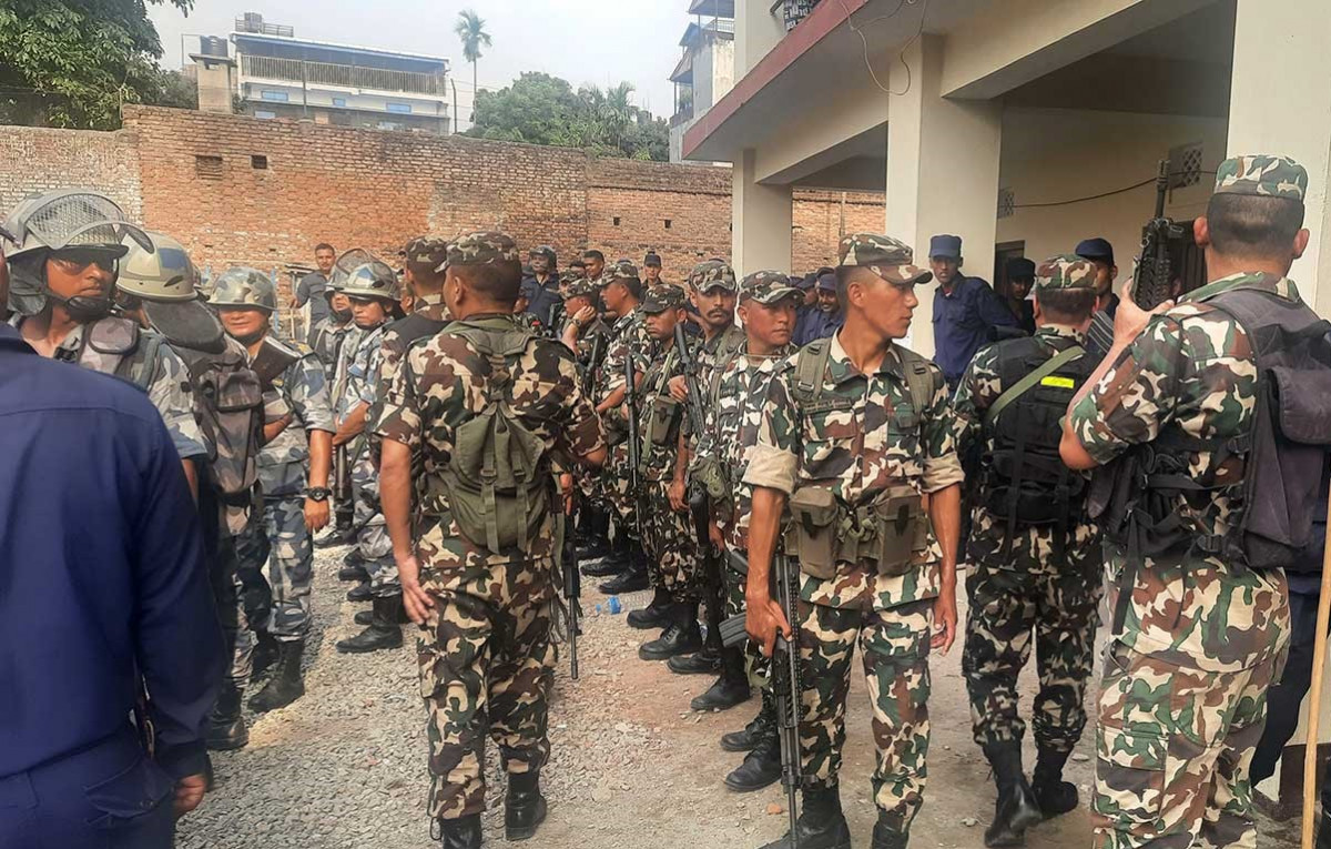 धरानको मतगणना स्थलमा सेना परिचालन , कारण यस्तो