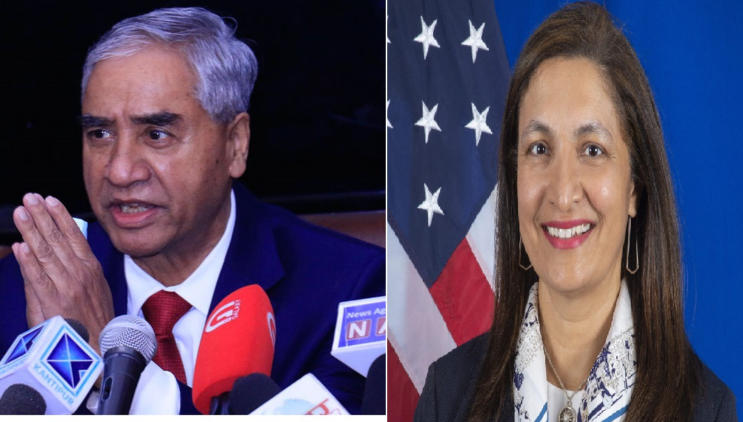 प्रधानमन्त्री देउवा र अमेरिकी उपविदेश मन्त्री जियाबिच भेटघाट , के विषयमा भयो कुराकानी ?