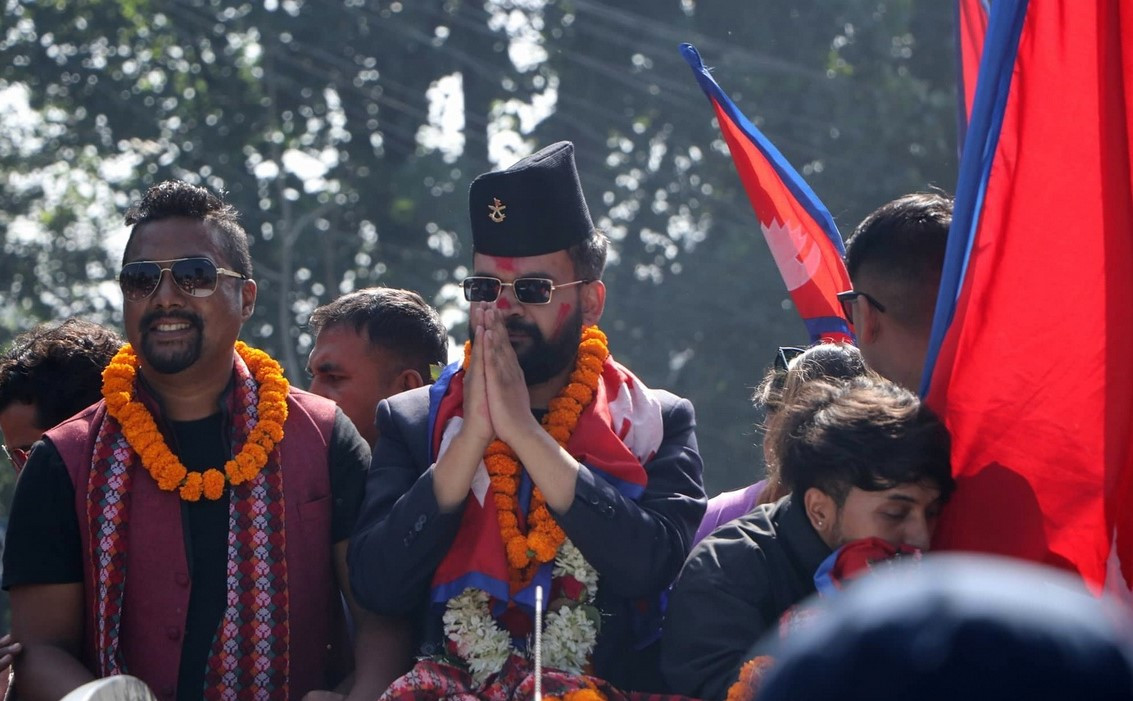 हेर्नुहोस् बालेन साहको  जितको सद्‌भाव र्‍याली (फोटोफिचर )