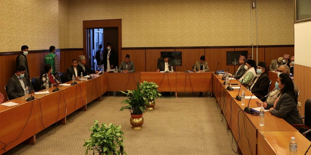 कार्यव्यवस्था परामर्श समितिको बैठक आज बस्दै