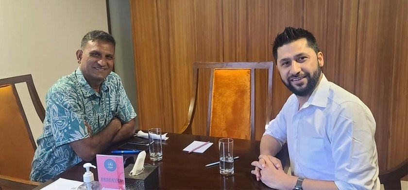 रवि लामिछाने र रमेश खरेलबीच भेटवार्ता ,  के–के भयो छलफल ?