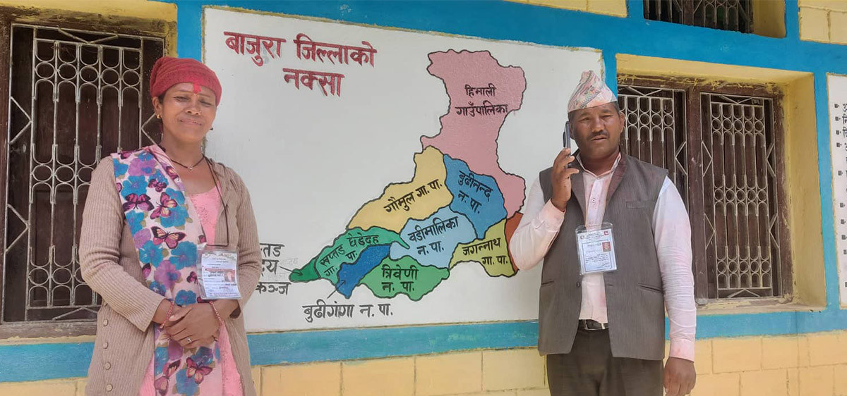 बुढीगंगामा गठबन्धलाई हराउँदै  मेयर र उपमेयरमा एमाले विजयी