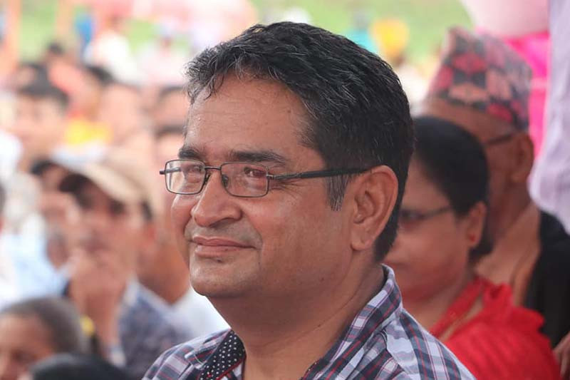 रवि लामिछानेसँग चुनाव लड्ने खेम भण्डारीको उद्घोष