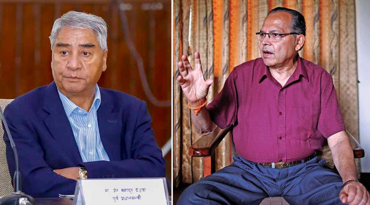 प्रधानमन्त्री देउवा र पूर्व प्रधानमन्त्री खनालबीच भेटवार्ता , के -के भयो कुराकानी ?