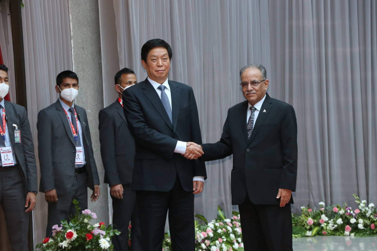 चिनीयाँ नेता चान्शु र प्रचण्डबीच भेटवार्ता , के के भयो कुराकानी ?