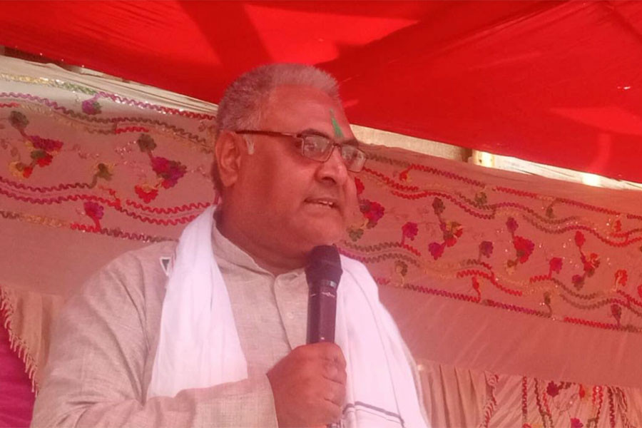 लोसपाका सांसद उमाशंकर अरगरिया किन एमालेमा जादैँ ?