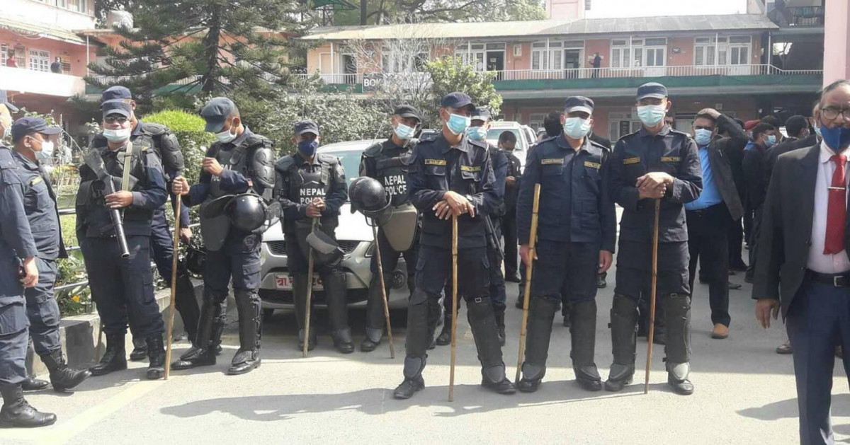 सर्वोच्च परिसरमा किन सुरक्षा व्यवस्था कडा गरियो ?