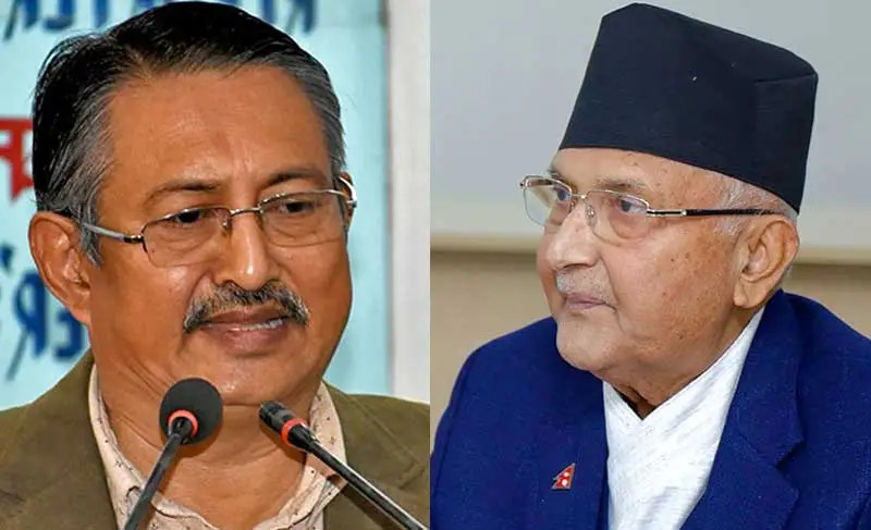 ओलीले किन मागे  गृहमन्त्रीको राजीनामा ?