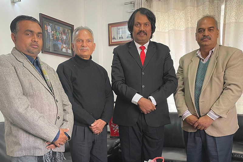 सिंहदरबारमा राउत र भट्टराईबिच भेटवार्ता , के भयो कुराकानी ?