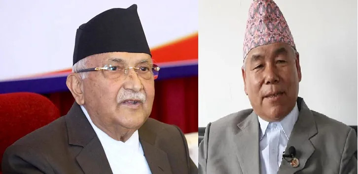 एमाले अध्यक्ष ओली र माओवादी महासचिव गुरुङबीच भेटवार्ता , के विषयमा भयो कुराकानी ?