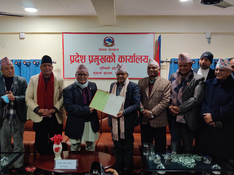 लुम्बिनीकाे मुख्यमन्त्रीमा लीला गिरी नियुक्त