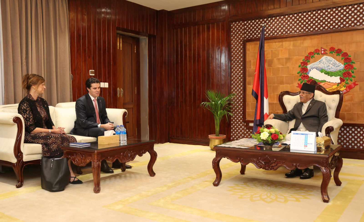 Visiting Australian assistant minister calls on PM Dahal